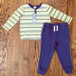 2 piece boys knit set